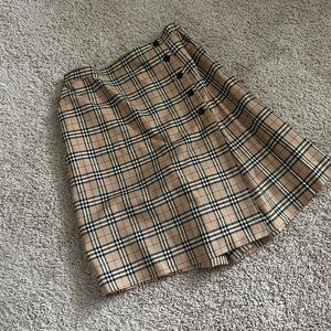 Burberry vintage golf skort plaid usa medium to Large